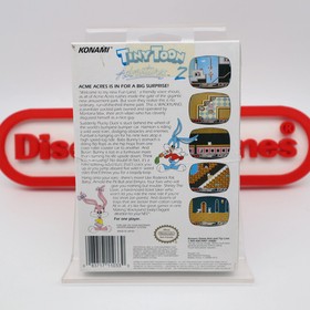NES Nintendo Game TINY TOON ADVENTURES 2 II: TROUBLE IN WACKYLAND -NEW & Sealed!