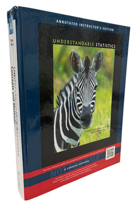 Understandable Statistics 12th Ed Brase Annotated Instructor Edition Cengage