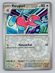 Porygon2 143/182 Paradox Rift Reverse Holo