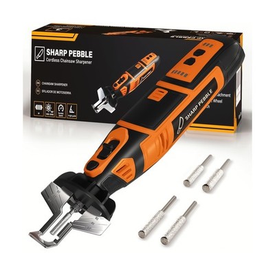 Sharp Pebble Electric Cordless Chainsaw Sharpener Kit - Comes with ... Fast Ship