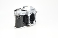 Canon AE-1 SLR Film Camera Body Chrome AE1 G587
