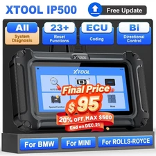 XTOOL IP500 Bidirectional Scanner ECU Coding Scan Tool for BMW/Mini/Rolls-Royce