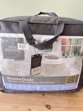 Image of The Fine Bedding Company Breathe King Size Duvet 10.5 Tog. Lightweight All Seaso