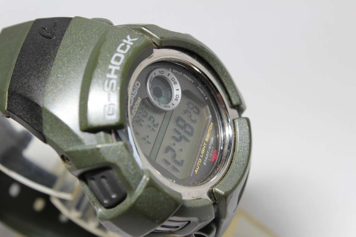 CASIO vintage DWX-112 G-LIDE khaki gray G-Shock resistant watch | eBay