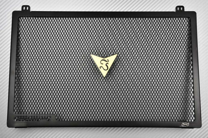 Grille de calandre inox noire AVDB pour moto SUZUKI GSR 750 de 2011 à 2016