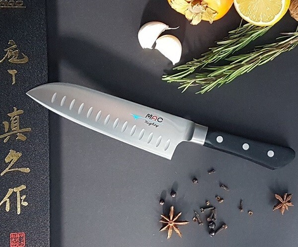 MSK-65 MAC Cuchillo Profesional Santoku 17 cm, Japón