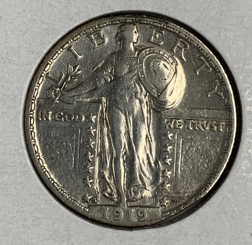 1919-S  Standing Liberty Quarter, XF (8985)