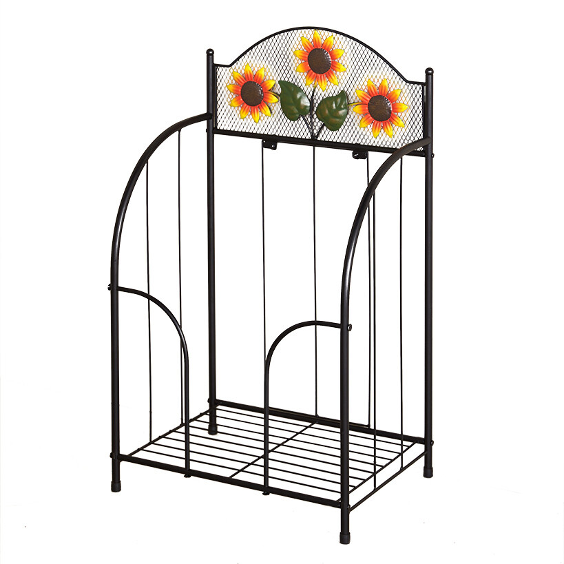Rack Spring Floral Towels Storage Organizer