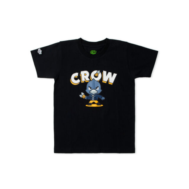 Line Friends X Brawl Stars Crow Glow In The Dark T-Shirt ...