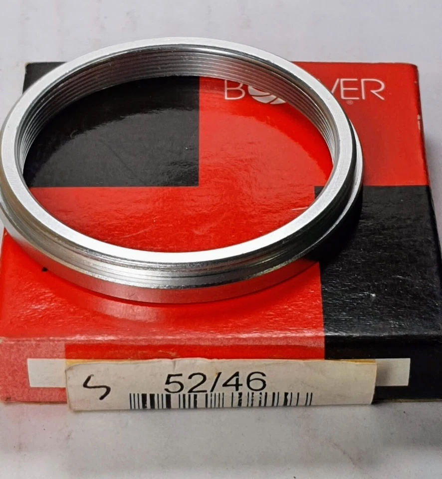 52-46mm Step-Down Lens Filter Converter Adapter Ring 52mm-46mm Metal 52-46 Bower - Image 4 of 4