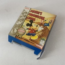 Mickey's Dangerous Chase Nintendo Game Boy Box Only No Game