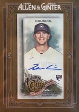 2022 Topps Allen & Ginter Framed Mini Rookie Auto Jake Cousins #MA-JC Brewers