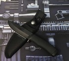 EDC BLACK GRIPS FIXED BLADE HUNTING SKINNING KNIFE Hunting camping survival￼ — photo 1