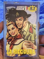 icassette FOLKLORE ITALIANO N. 2- LA RICCIOLINA - MC NUOVA ANCORA SIGILLATA Rare