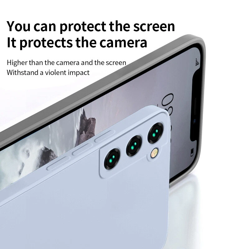 Funda Silicona Líquida Para Samsung Galaxy S25 S24 FE S23 Ultra S22 S21 Plus Foto 4 de 4