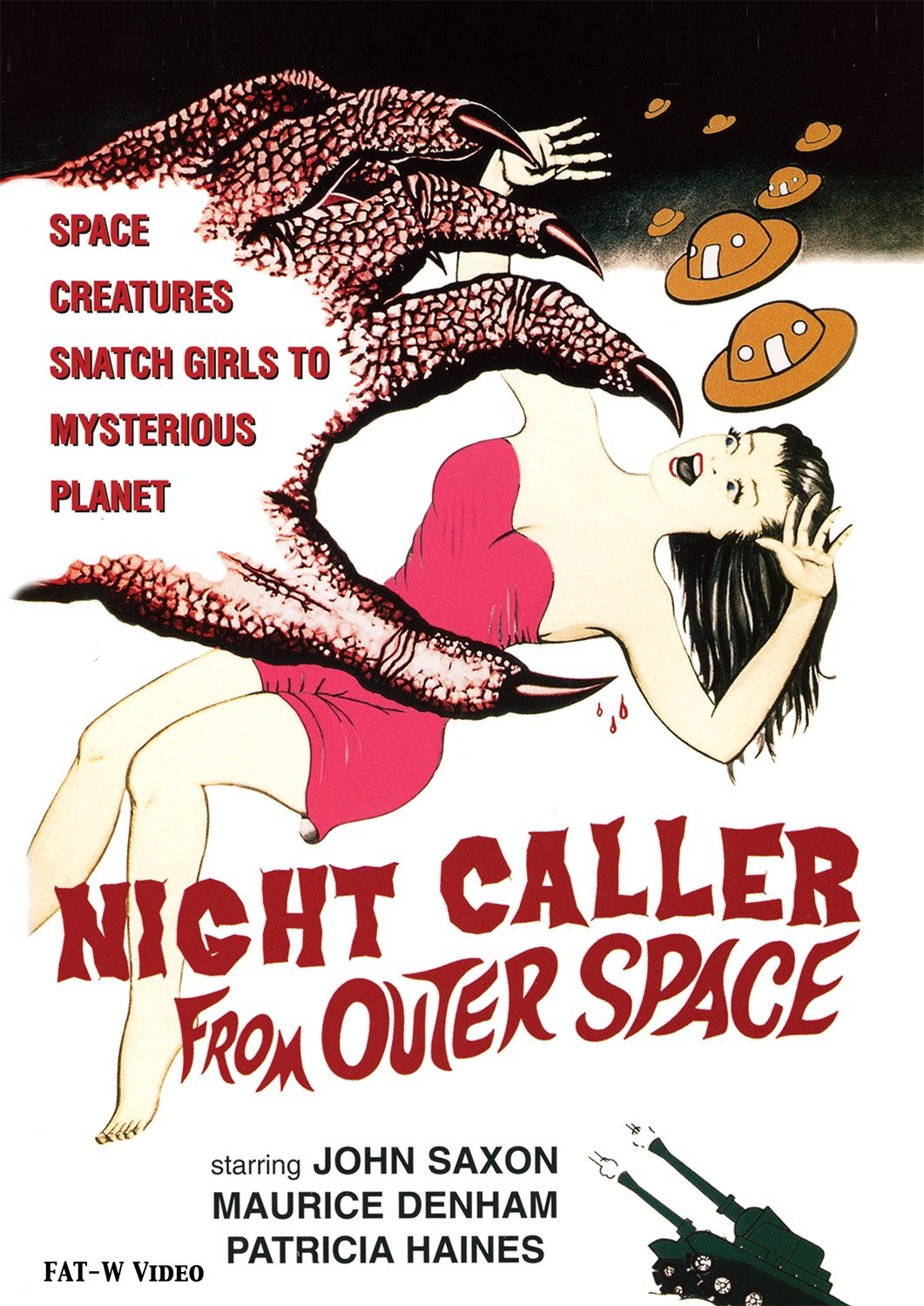 Night Caller from Outer Space (DVD) Alfred Burke Aubrey Morris Jack Carter