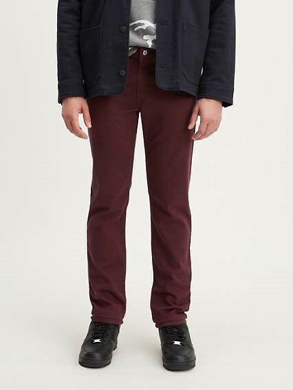 red levi jeans men
