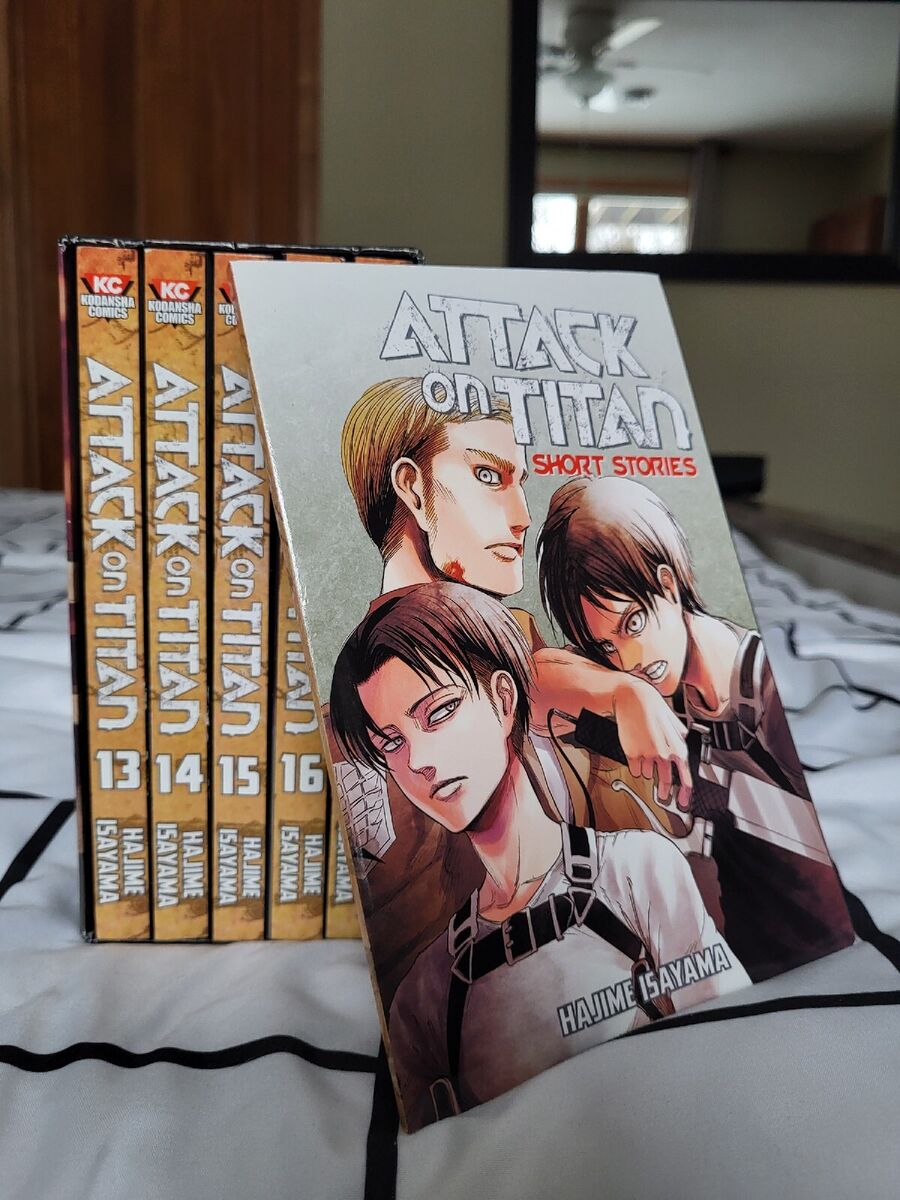 Attack on Titan Season 1 Part 1 Manga Box Set