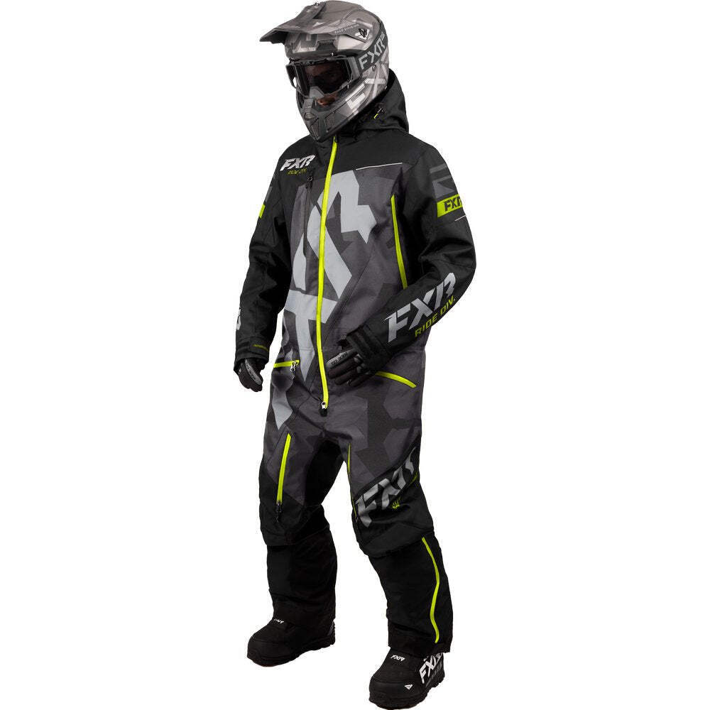 FXR CX F.A.S.T Insulated Snowmobile Monosuit - Charcoal Camo FXR CX F.A.S.T Insulated Snowmobile Monosuit - Charcoal Camo