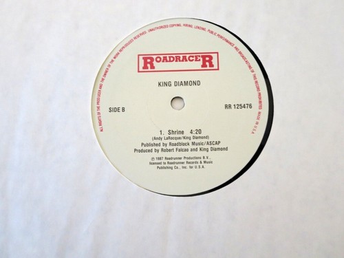 King Diamond 1987 The Family Ghost Vinyl Roadracer Records RR 125476 "1st Press" - Picture 8 of 14