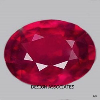 RUBY OVAL CUT GORGEOUS RED EARTH MINED AND TREATED 15.25 X 11.6 MM (179765)