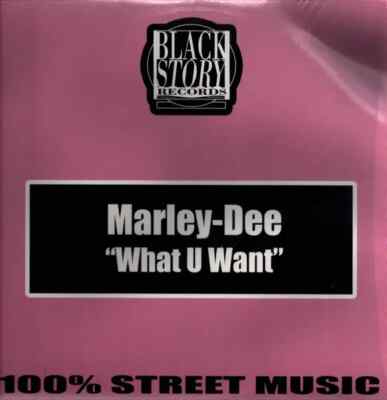 Marley-Dee What U Want Vinyl Single 12inch NEAR MINT Black Story Records