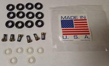 V6 Fuel Injector Service Repair Kit O-rings Filters Seals Retainers Pintle Caps V6 Fuel Injector Service Repair Kit O-rings Filters Seals Retainers Pintle Caps