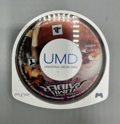 Lara Croft: Tomb Raider -- Legend (Sony PSP, 2006) Disc Only