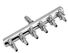 Water Flow Control Valve Splitter Fish Tank AQuarium Stainless Steel 