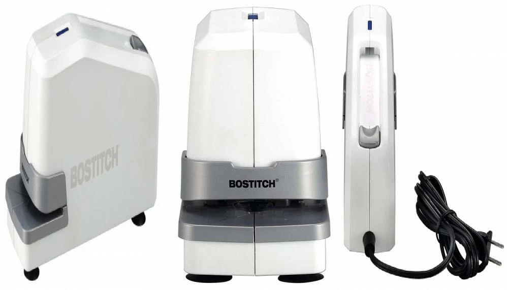 Bostitch Impulse 25 Sheet Electric Stapler Small Medium Large White