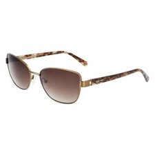 Nine West Women's 58mm Butterfly Gradient Sunglasses Mocha NW131S-210
