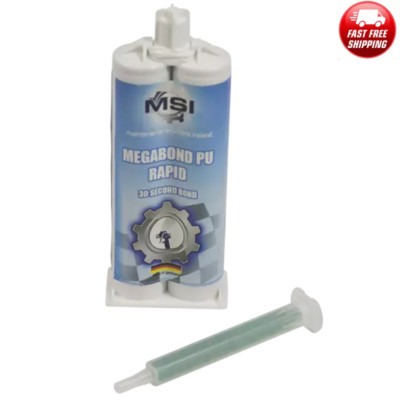 PU Rapid 50ml Kunststoff Reparaturkleber, Würth REPLAST Äquivalent - Schnell 30 Sekunden