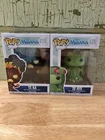 Funko Pop! #419 Disney Moana Te Ka and #422 Te Fiti Set