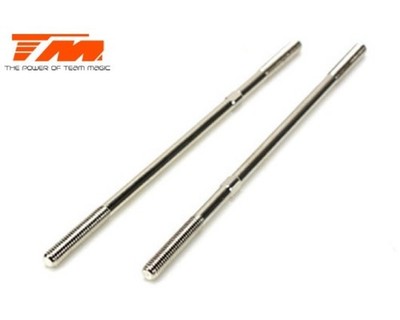 Team Magic Spurstangen Rostfreier Stahl 4x110mm Gabel Schlüssel 3.5 TM505143  ..