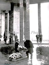 1964 Prime Minister Theo Lefevre Bastogne Belgium Press 6X8 Vintage Photo