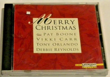 Merry Christmas Pat Boone Vikki Carr Tony Orlando Debbie Reynolds + Santa's Top