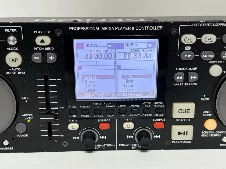 Denon DN-HD2500 Professional DJ Media Player & Controller - Image 3 of 4