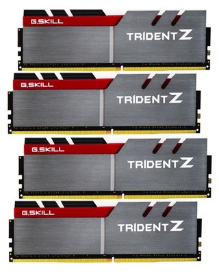 32GB G.Skill DDR4 Trident Z 3200 Mhz PC4-25600 CL16 (16-18-18-38) 1.35 v 4x8GB)
