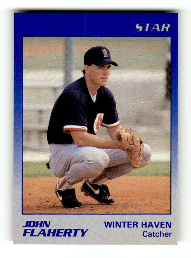 1989 Star Winter Haven Red Sox #7 John Flaherty NM Near Mint BXCP13