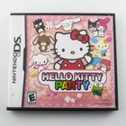 Hello Kitty Party Nintendo DS - Case+Art+Manual, NO GAME
