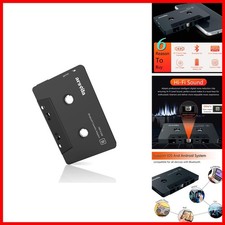 Arsvita Car Audio Bluetooth Wireless Cassette Adapter, Black
