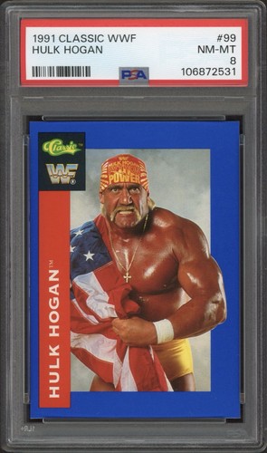 Hulk Hogan #99 1991 Classic WWF card