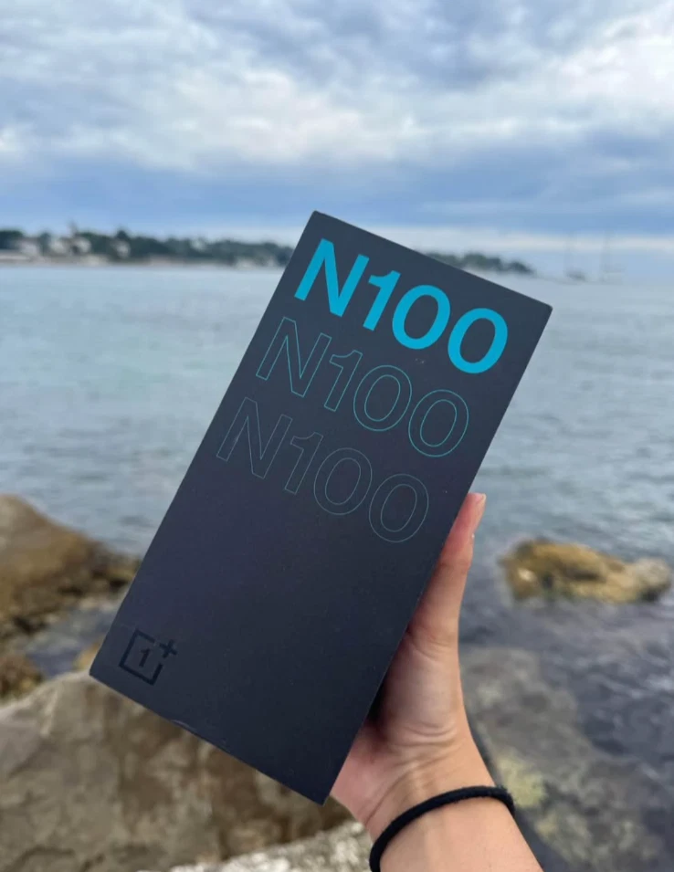 Smartphone OnePlus n100 - Bleu/Gris, photo 3 sur 5