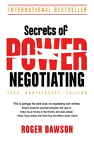 Secrets Of Power Negotiating, 25Th Anniversary Edition | Roger Dawson | Englisch