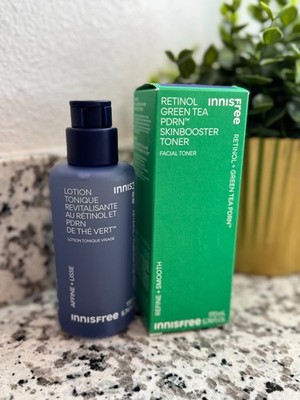 innisfree Retinol Green Tea PDR Toner  for Smoothing & Firming