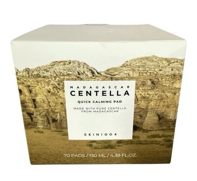 SKIN1004 Madagascar Centella Quick Calming Pad 70 Pads 130ml Facial Toner Pads