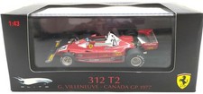 1 43 Scale Car Ferrari 312 T2 Canada Gp 1977 Mattel JFr15