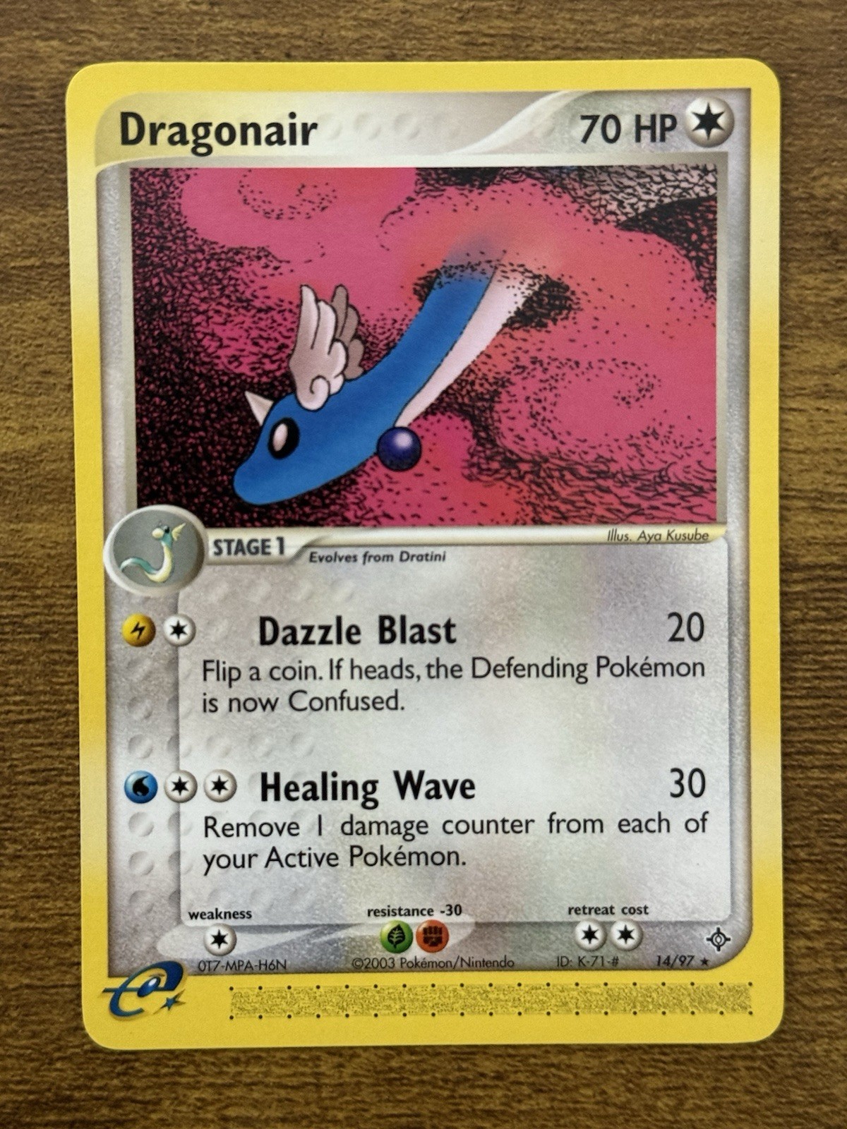 Dragonair 14/97 Dragon Regular NM Condition Pokemon TCG Free Shipping