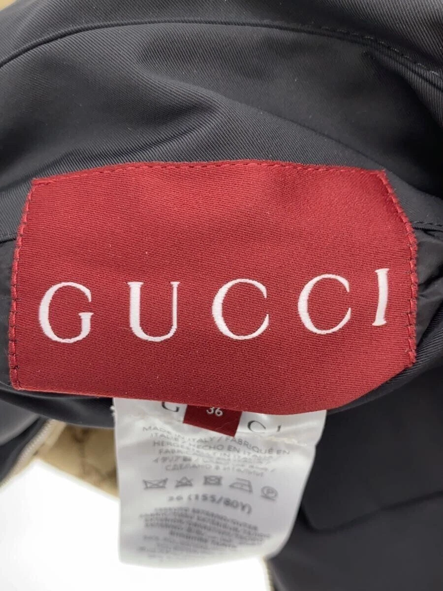 Piumino Gucci 36 poliestere cammello modello totale 789823