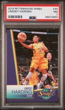 2014 Rittenhouse Wnba #40 Lindsey Harding PSA 7 Los Angeles Lakers